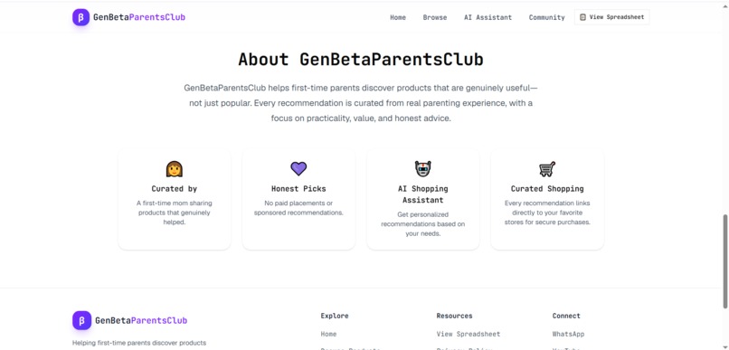 Gen Beta Parents Club – screenshot 1