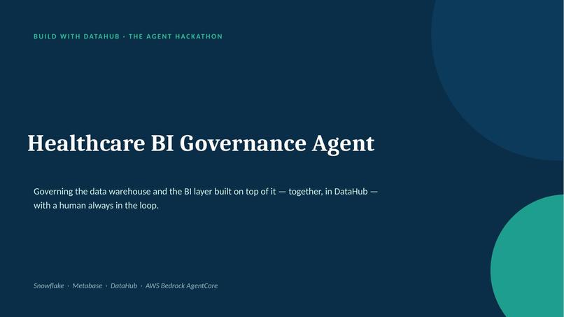 Healthcare BI Steward – screenshot 5