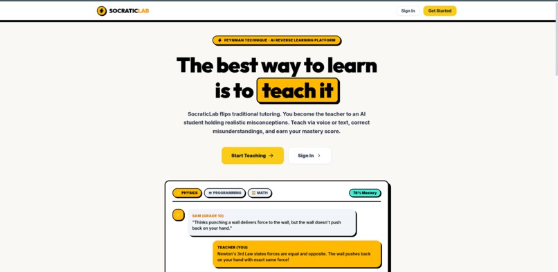 Socratic Lab – screenshot 1