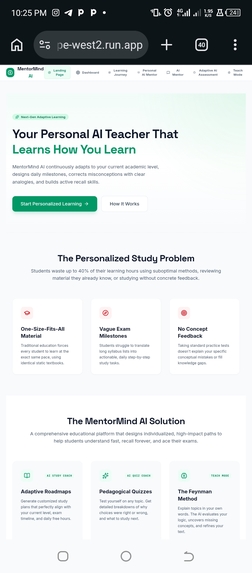 Mentormind-ai  – screenshot 1
