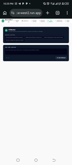 Mentormind-ai  – screenshot 5