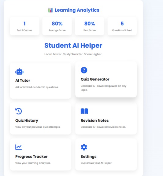 Student AI Helper V2 – screenshot 5