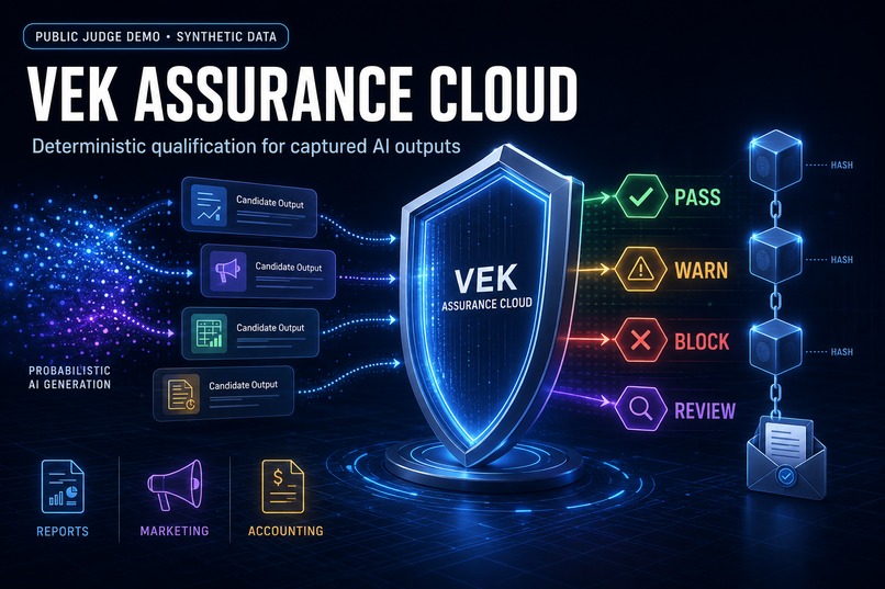 VEK Assurance Cloud – screenshot 1