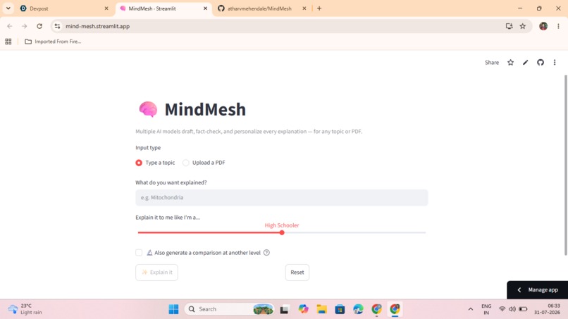 MindMesh – screenshot 4