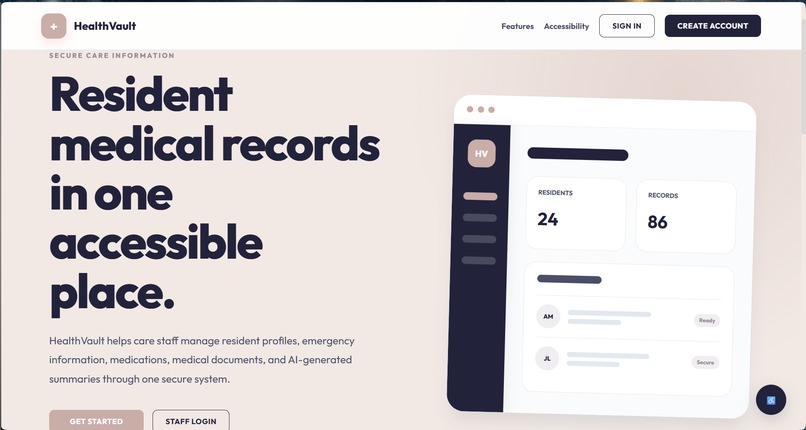 Health Vault – screenshot 1
