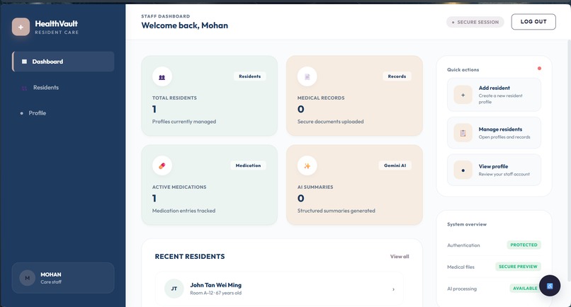 Health Vault – screenshot 2