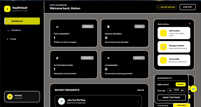 Health Vault – screenshot 3
