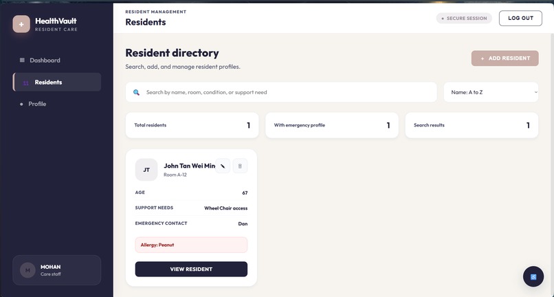 Health Vault – screenshot 4