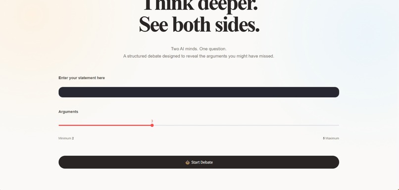 ArguMind: Debate AI – screenshot 1