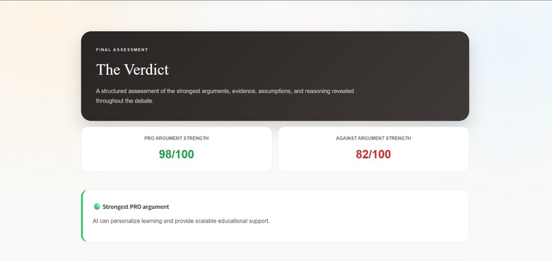 ArguMind: Debate AI – screenshot 3