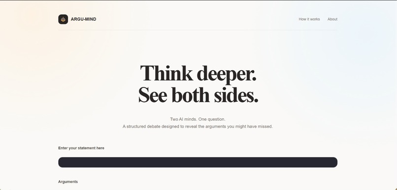 ArguMind: Debate AI – screenshot 2