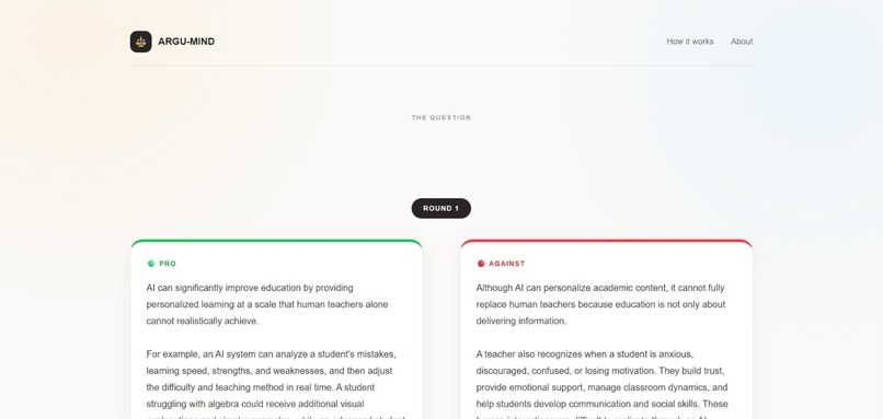 ArguMind: Debate AI – screenshot 4