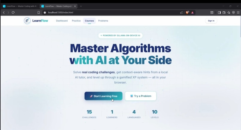 learn flow – screenshot 4