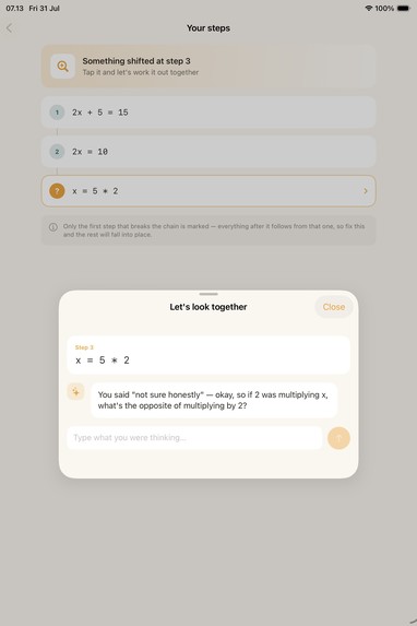 Mistep (Learn Math From Your Own Mistake) – screenshot 5