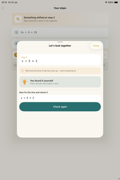 Mistep (Learn Math From Your Own Mistake) – screenshot 6