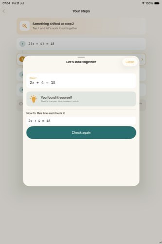 Mistep (Learn Math From Your Own Mistake) – screenshot 9