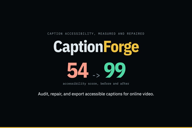 CaptionForge – screenshot 1