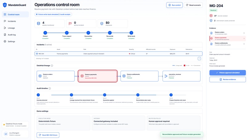 MandateGuard – screenshot 2