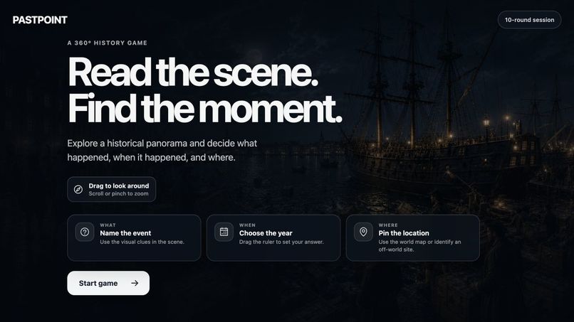 PastPoint – screenshot 2