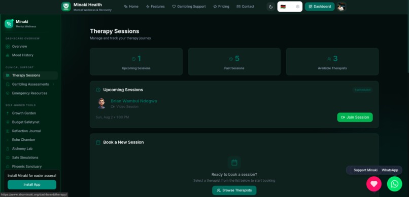MINAKI HEALTH – screenshot 3