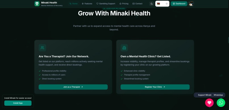 MINAKI HEALTH – screenshot 4