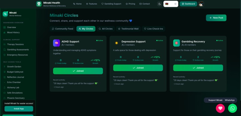 MINAKI HEALTH – screenshot 6