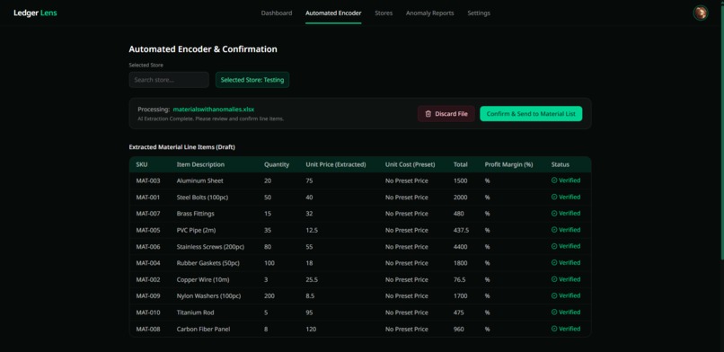 Ledger Lens – screenshot 3