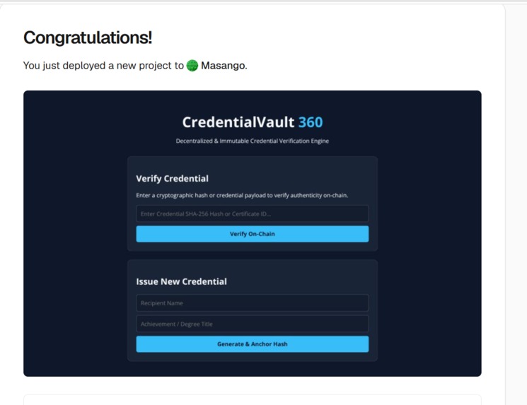 CredentialVault 360 – screenshot 3