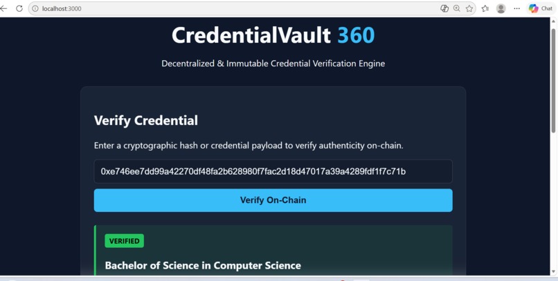 CredentialVault 360 – screenshot 4