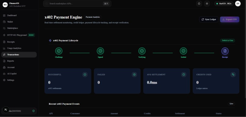 PayGate402: HTTP 402 API Payment Gateway – screenshot 5