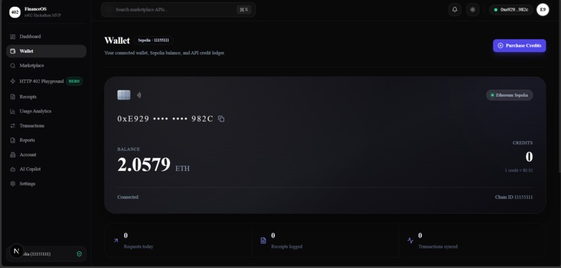 PayGate402: HTTP 402 API Payment Gateway – screenshot 9