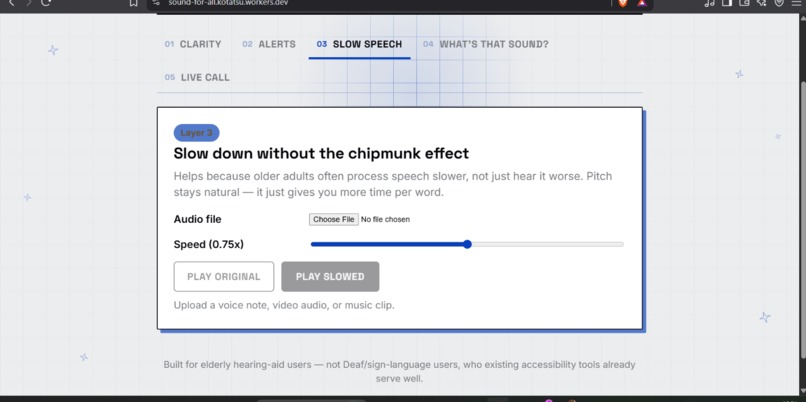 Sound for All – screenshot 4