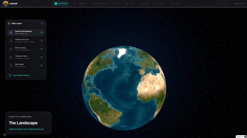 Davagni - AI Wildfire Intelligence – screenshot 6