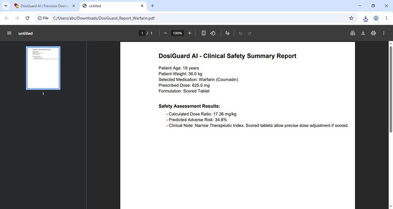 DosiGuard AI – screenshot 4