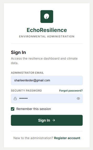 Echo-Resilience – screenshot 1