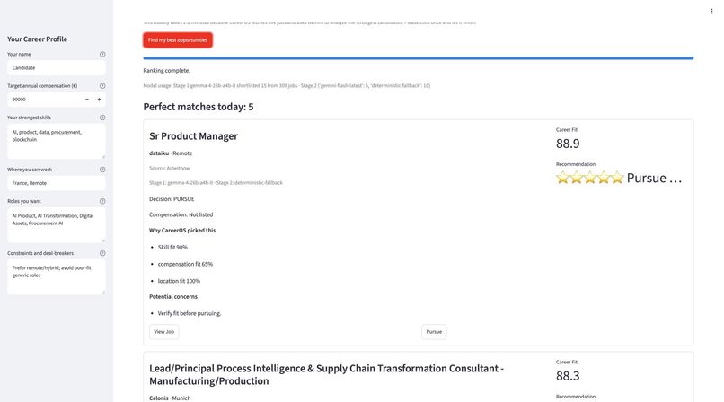 CareerOS MAX – screenshot 3