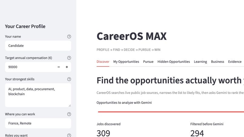 CareerOS MAX – screenshot 5