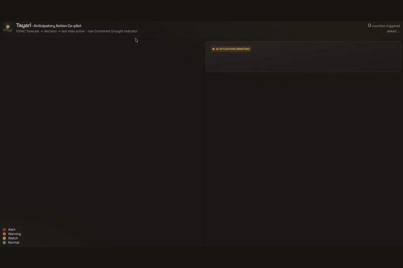 Tayari — turning early warning into early action. – screenshot 1