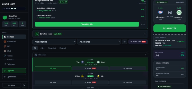 oracleodds AI – screenshot 4