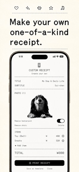 YOU Receipt: Receipt Maker – screenshot 2