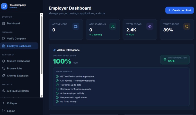TrueCompany Shield – screenshot 2