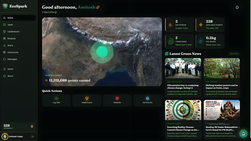 EcoSpark – screenshot 2