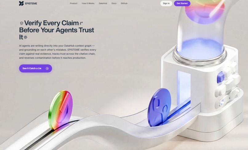 EPISTEME — Autonomous Trust Layer for DataHub Metadata – screenshot 1