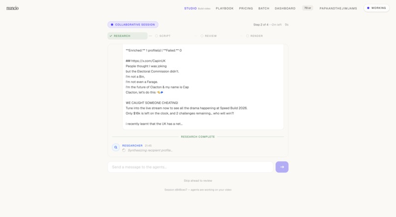 nuncio – screenshot 1