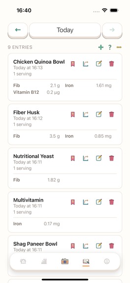 BeanThere: Nutrition Tracker – screenshot 6