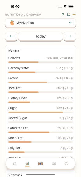 BeanThere: Nutrition Tracker – screenshot 7