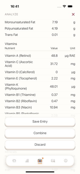 BeanThere: Nutrition Tracker – screenshot 8