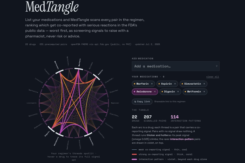 MedTangle – screenshot 1