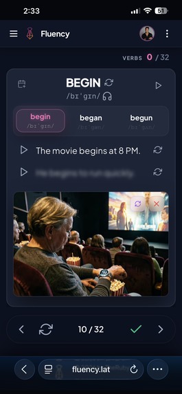 Fluency – screenshot 5