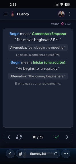 Fluency – screenshot 6